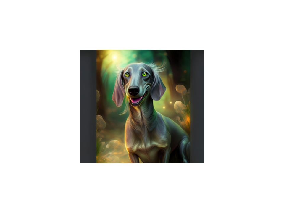 Dachshund Silver Grey