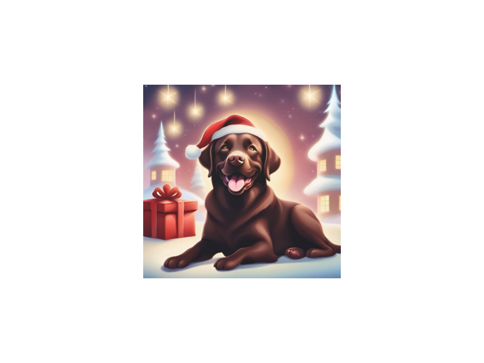Chocolate Lab Holiday