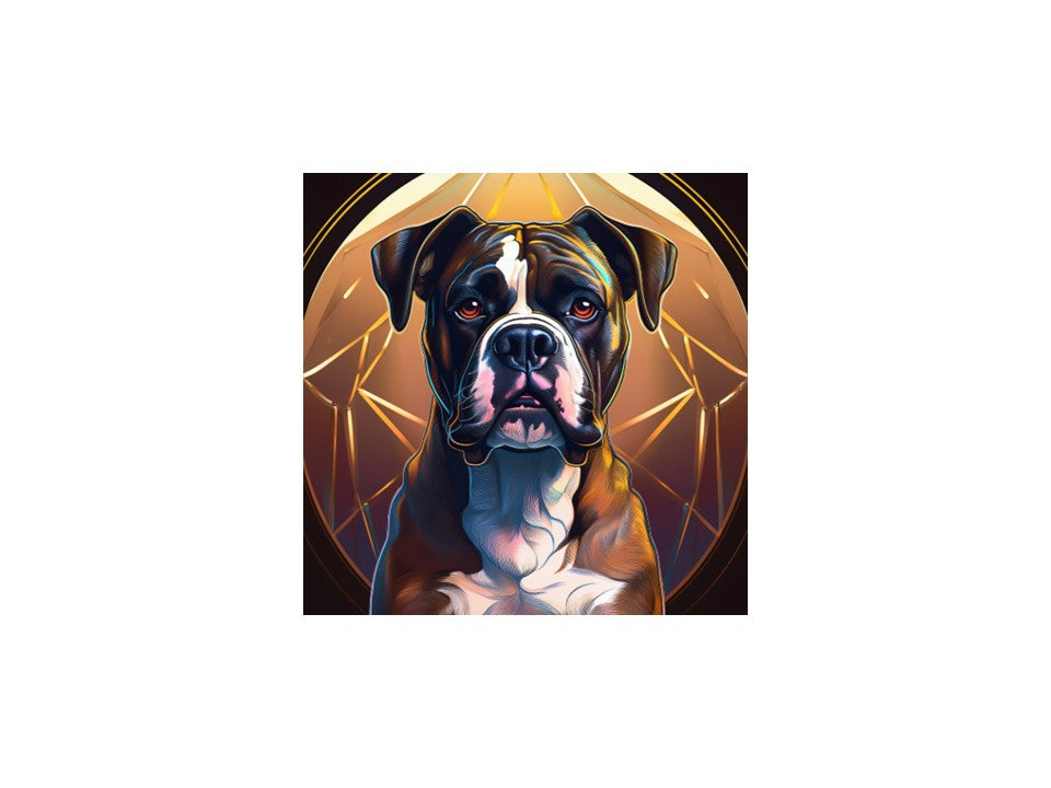 Brindle Gold Boxer