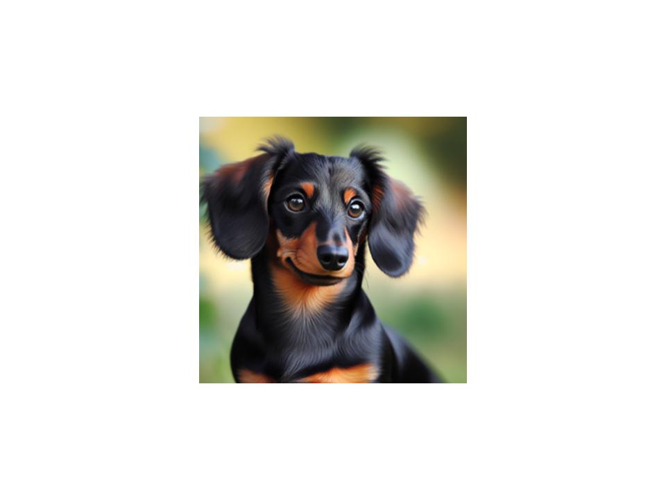 Dachshund Black & Brown