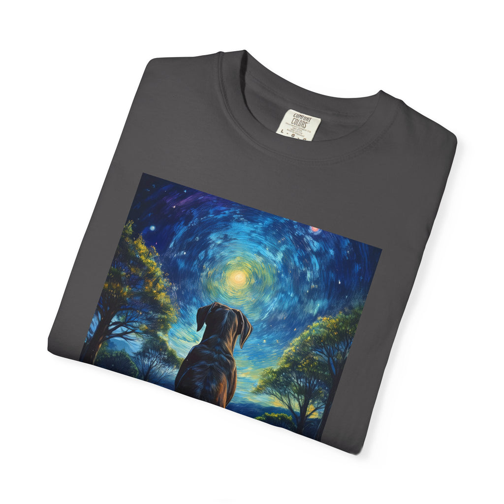 Moonlit Thoughts Unisex Garment-Dyed T-shirt