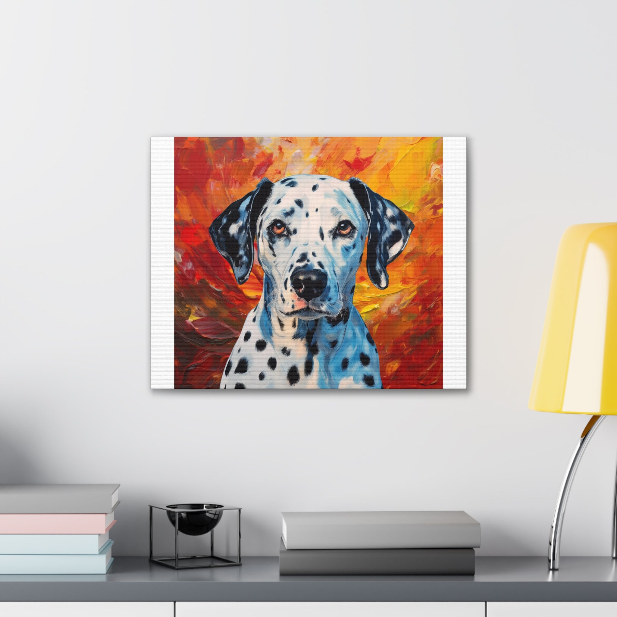 Dalmation Canvas Stretched, 0.75"