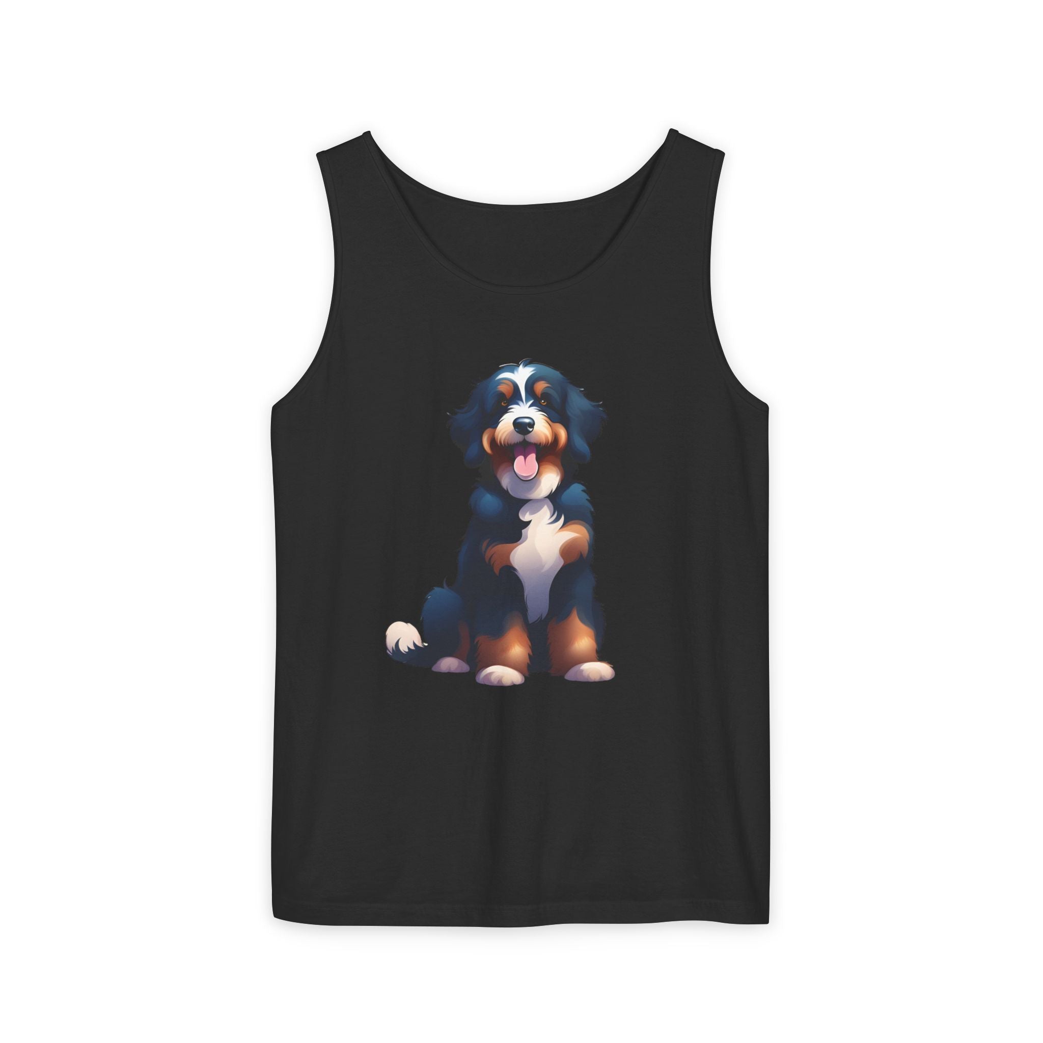 Bernedoodle Unisex Tank Top