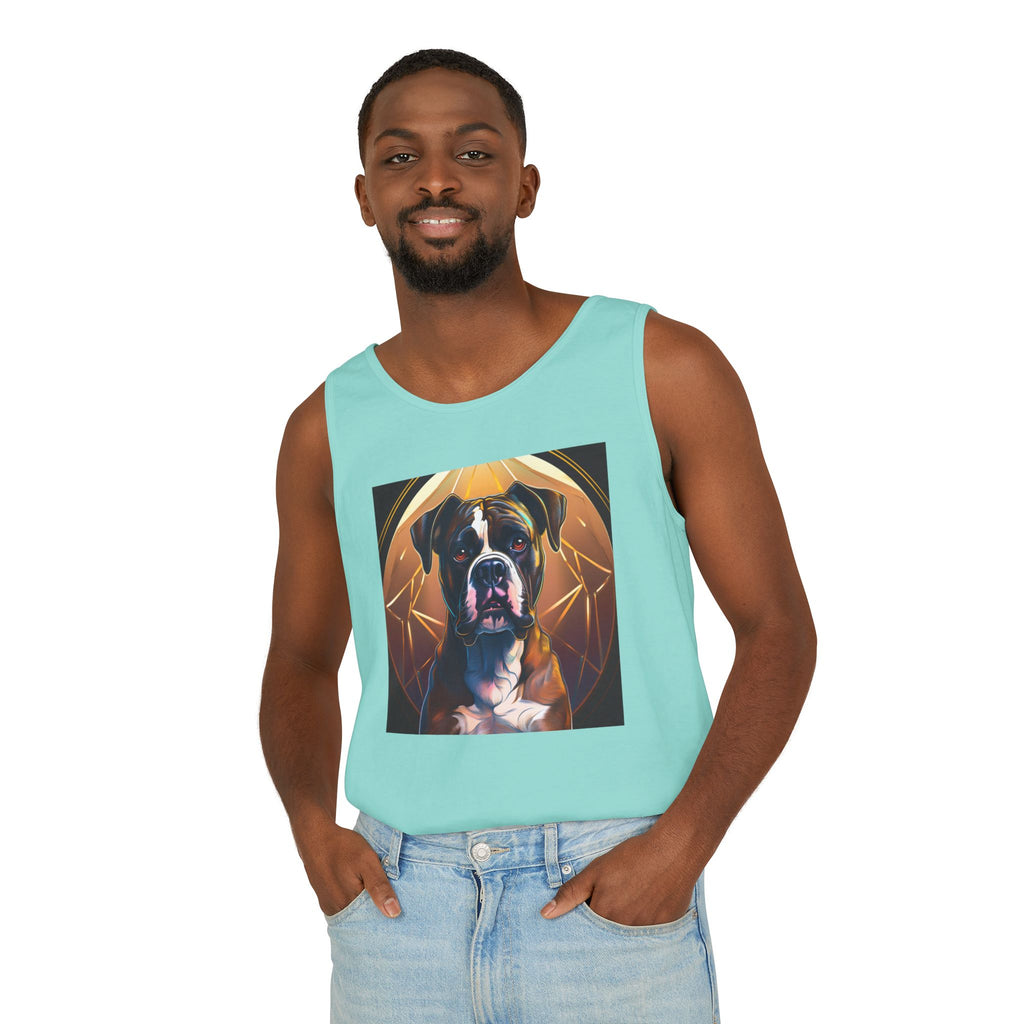 Brindle Gold Boxer Tank Top