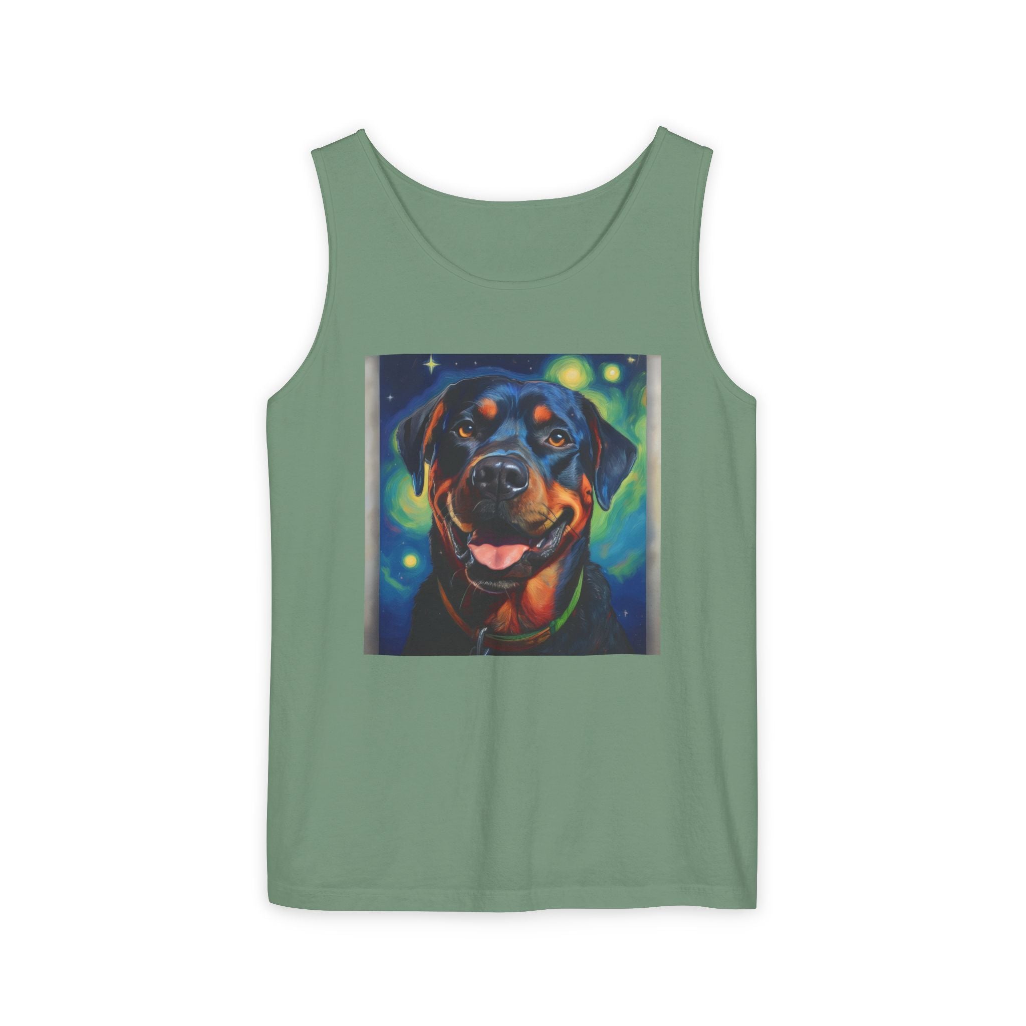Rottweiler Stary Night Unisex Tank Top