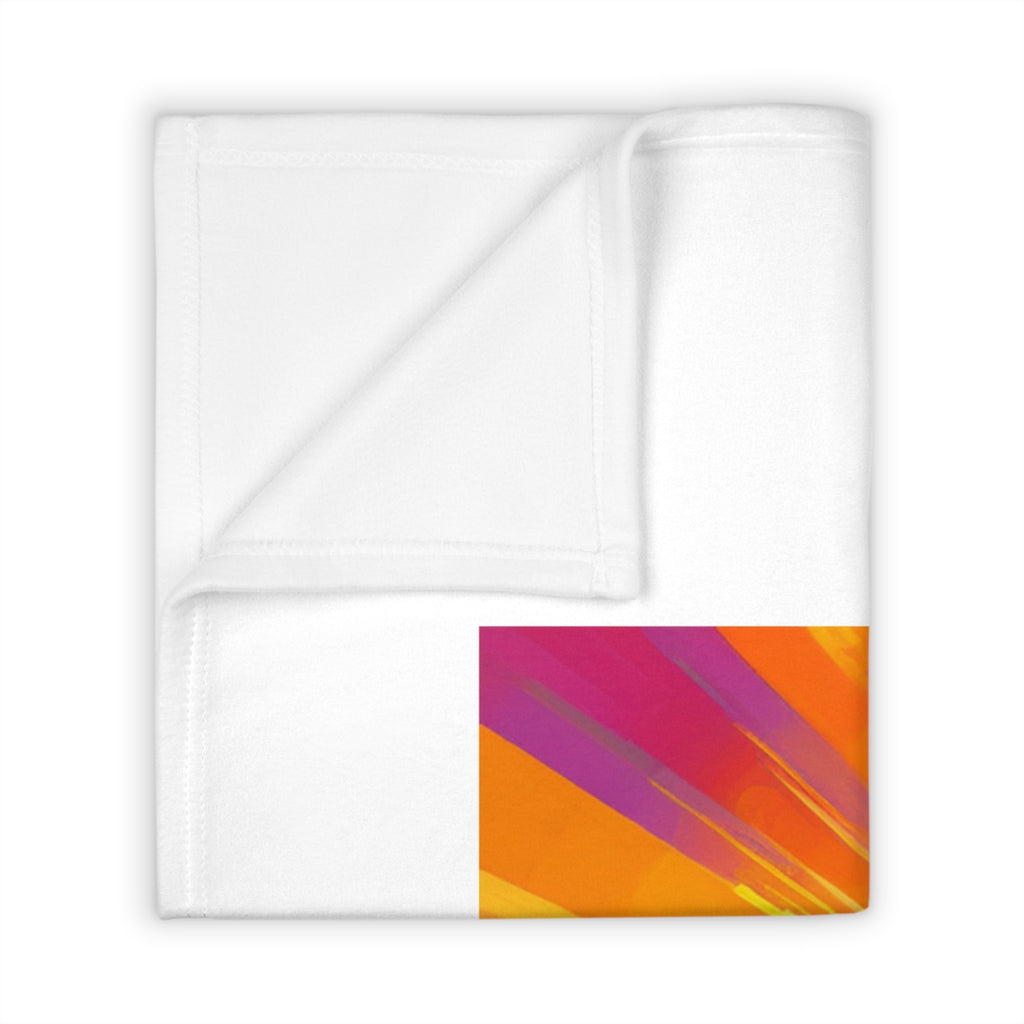 Yellow Lab Sunset Beach Throw Blanket