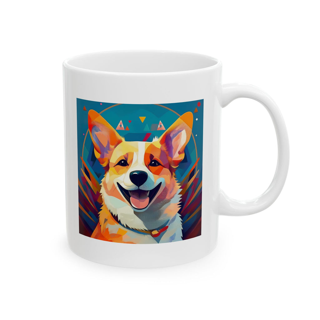 Corgie Ceramic Mug, (11oz, 15oz)