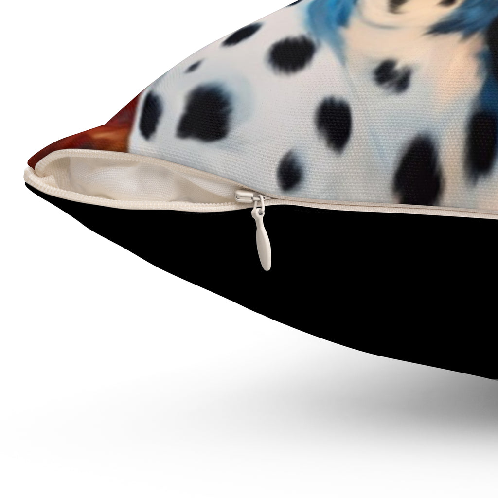 Dalmation Polyester Square Pillow