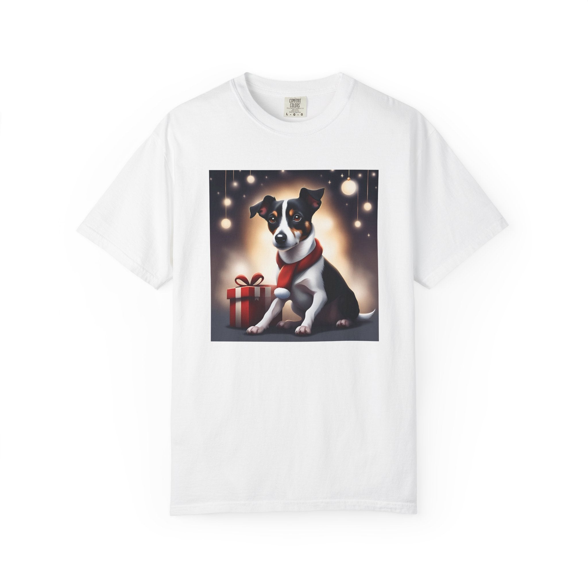 Jack Russel Holiday Unisex Garment-Dyed T-shirt