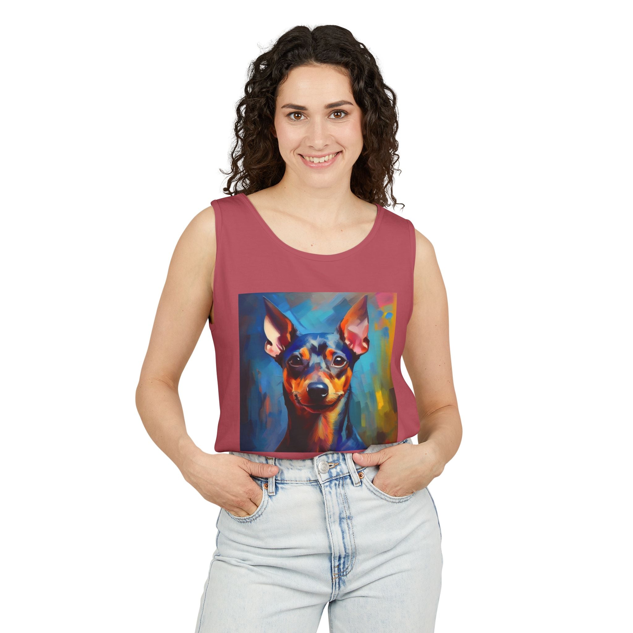 Miniature Pinscher Unisex Tank Top