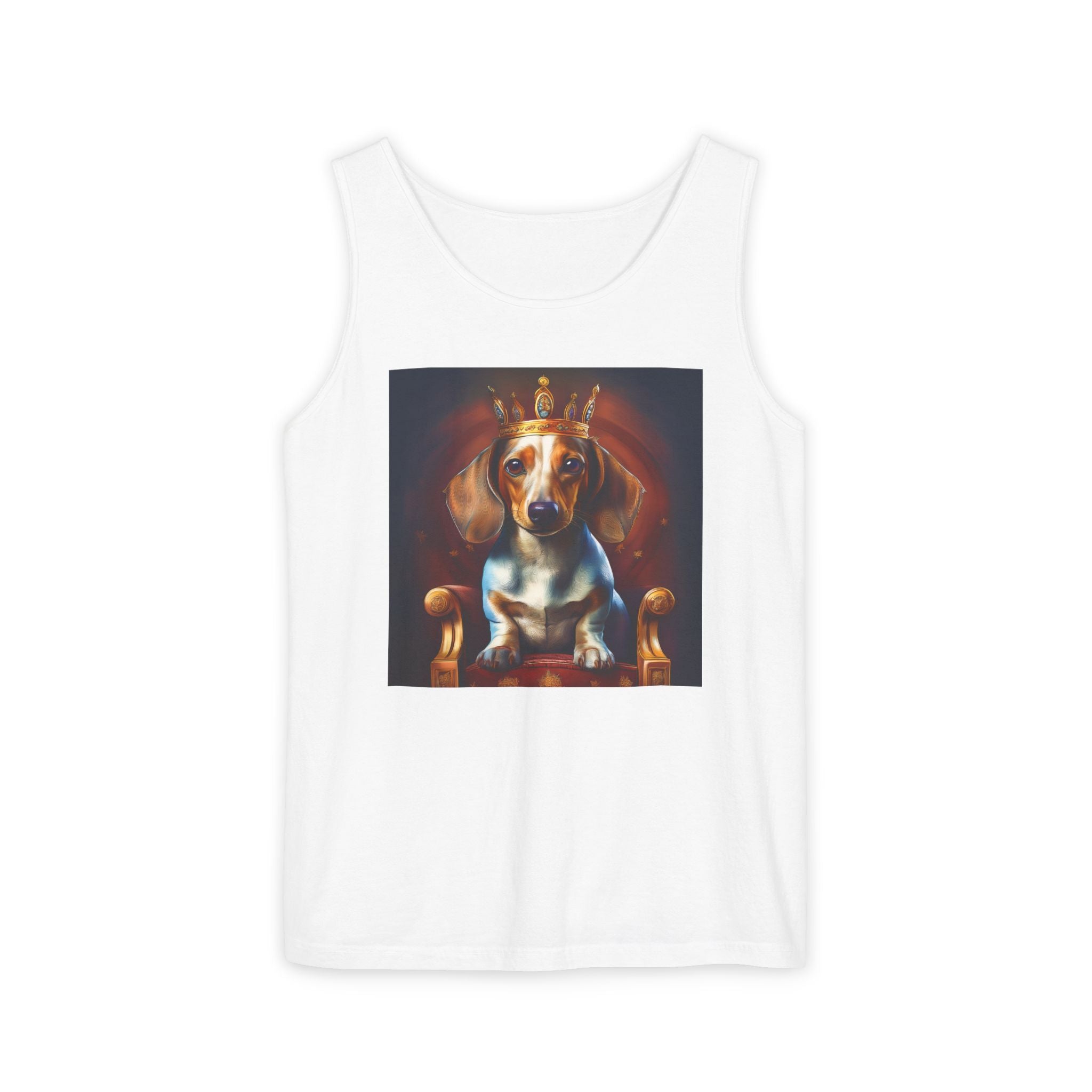 Dachshund Royal Unisex Tank Top