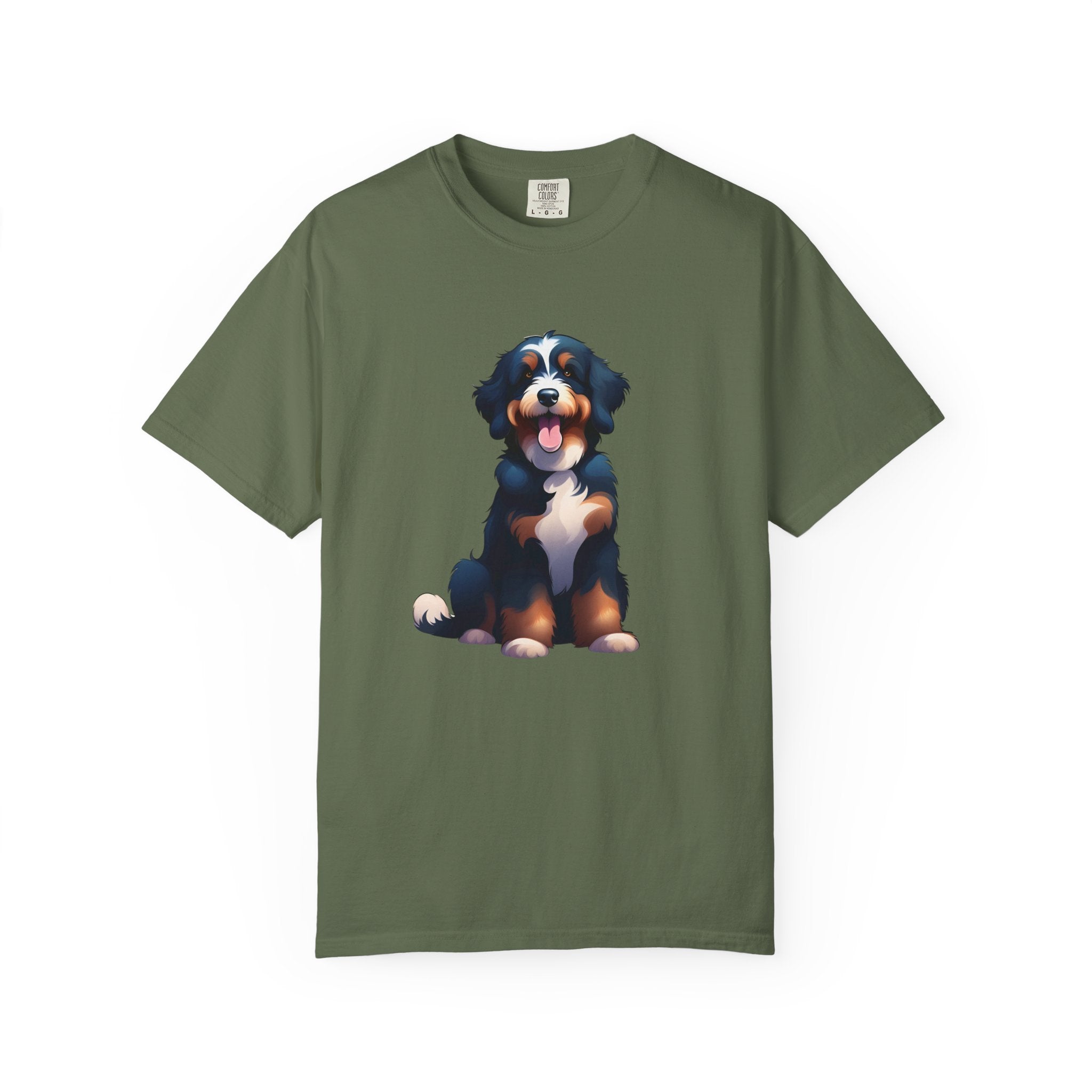 Bernedoodle Unisex Garment-Dyed T-shirt