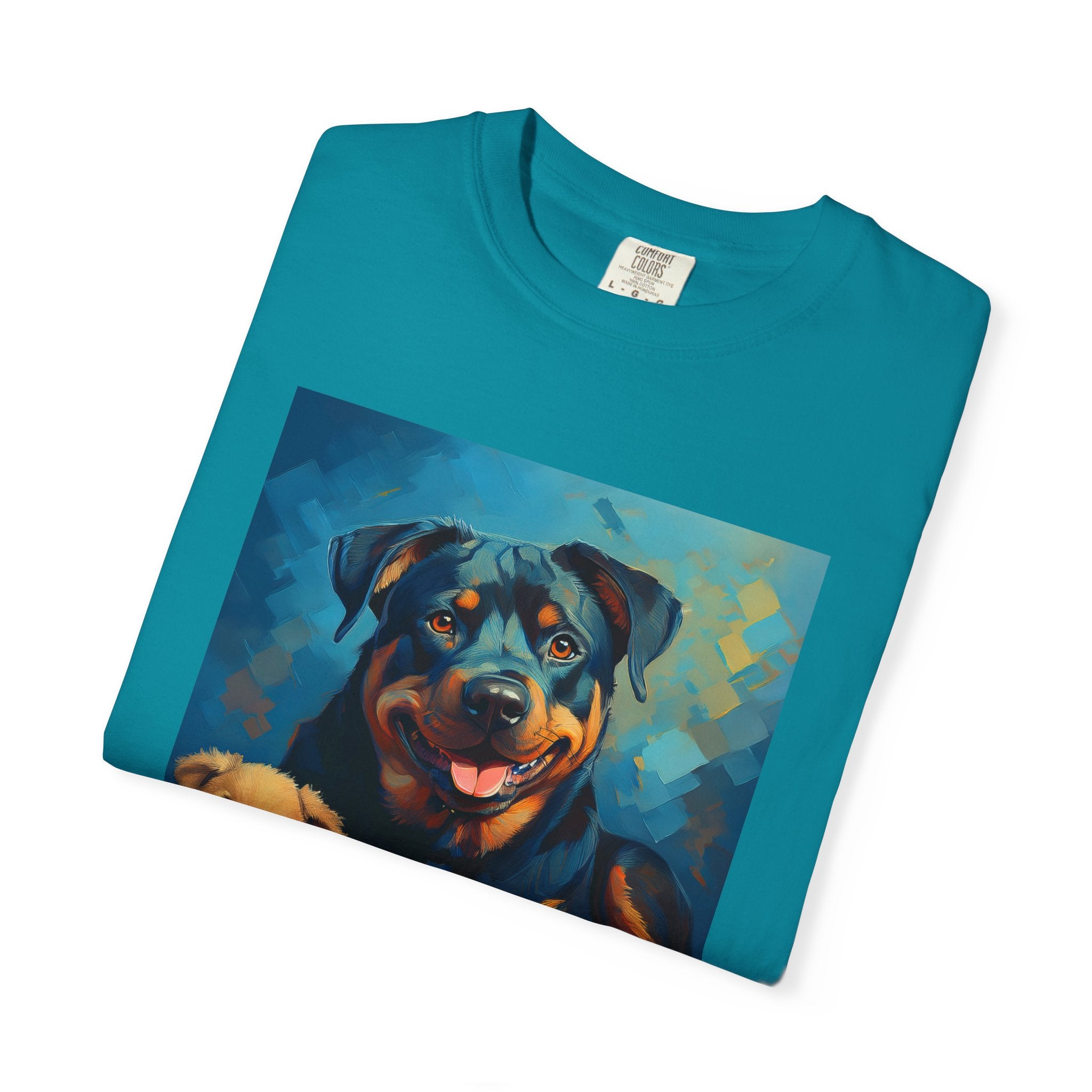 Rottweiler Unisex Garment-Dyed T-shirt