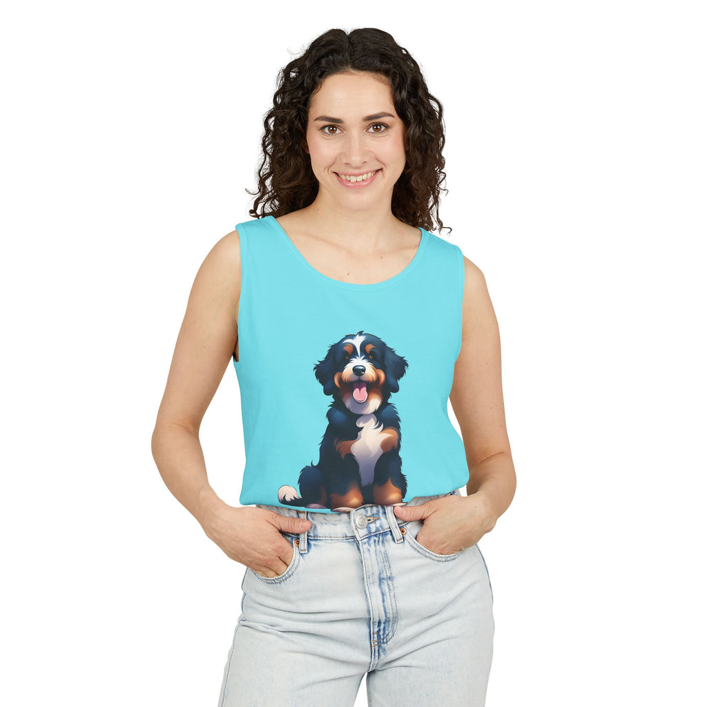 Bernedoodle Unisex Tank Top