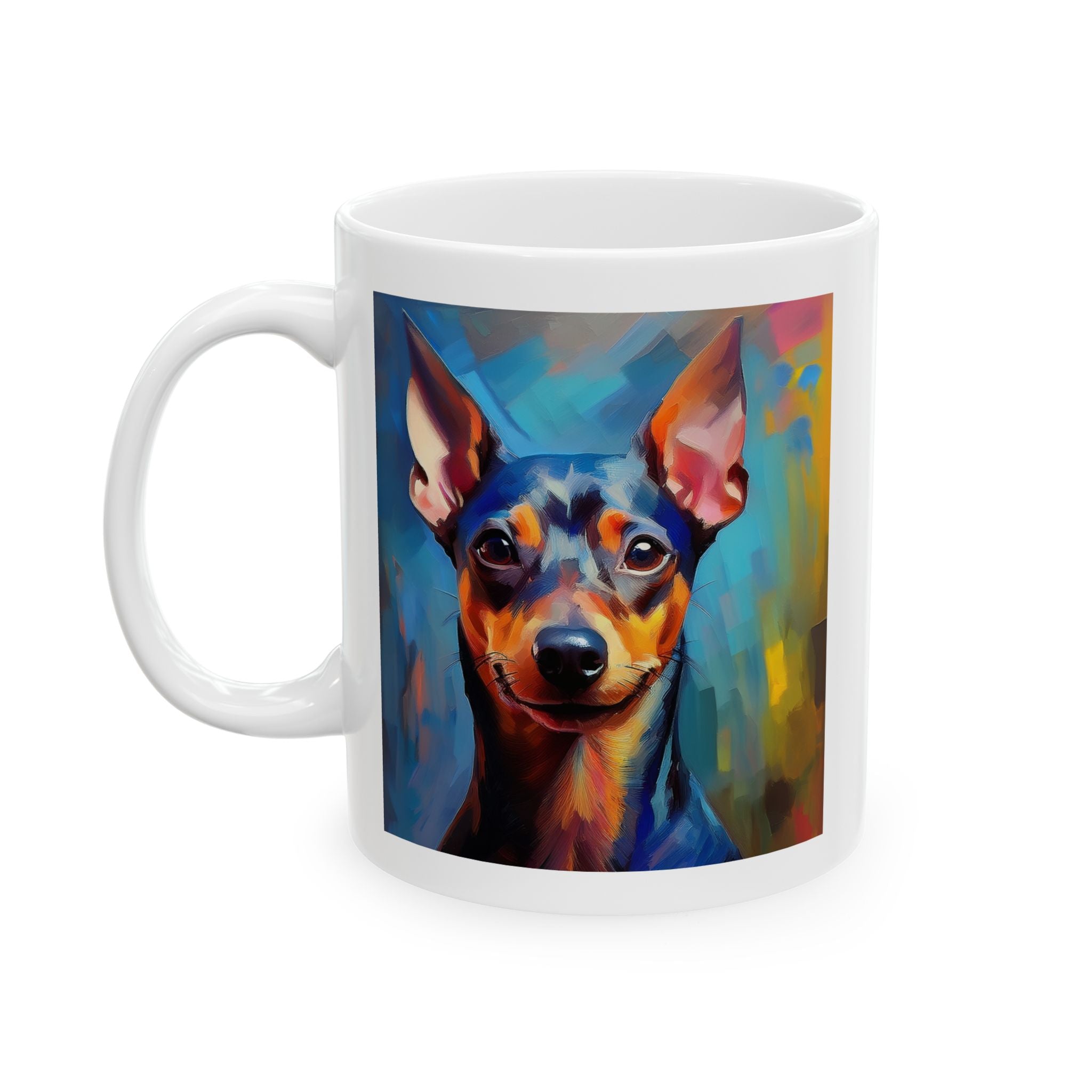Miniature Pinscher Ceramic Mug, (11oz, 15oz)