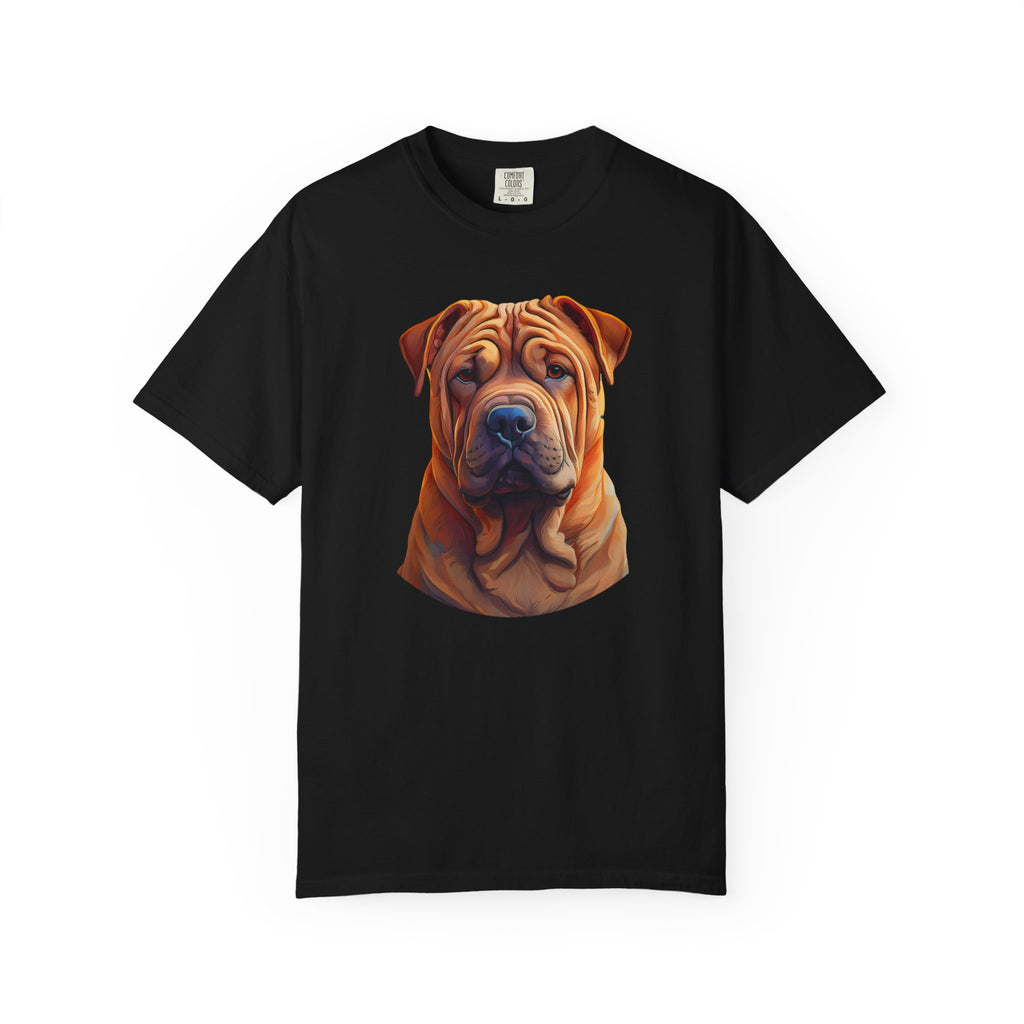 Shar Pei Unisex Garment-Dyed T-shirt