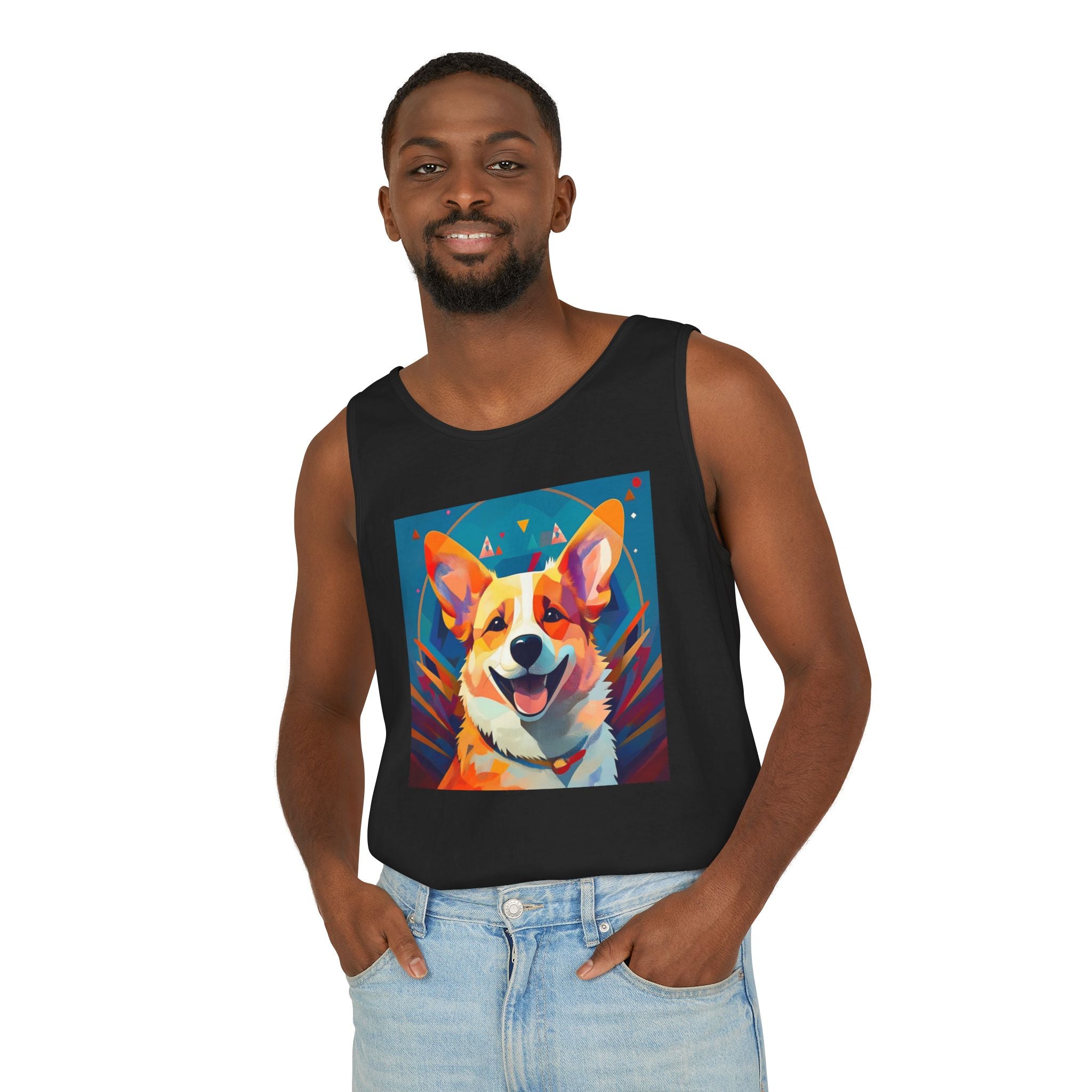 Corgi Tank Top