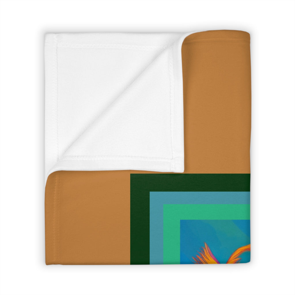 Doodle Poolside Throw Blanket