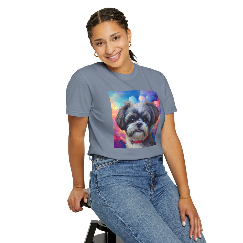 Shih Tzu Unisex Garment-Dyed T-shirt