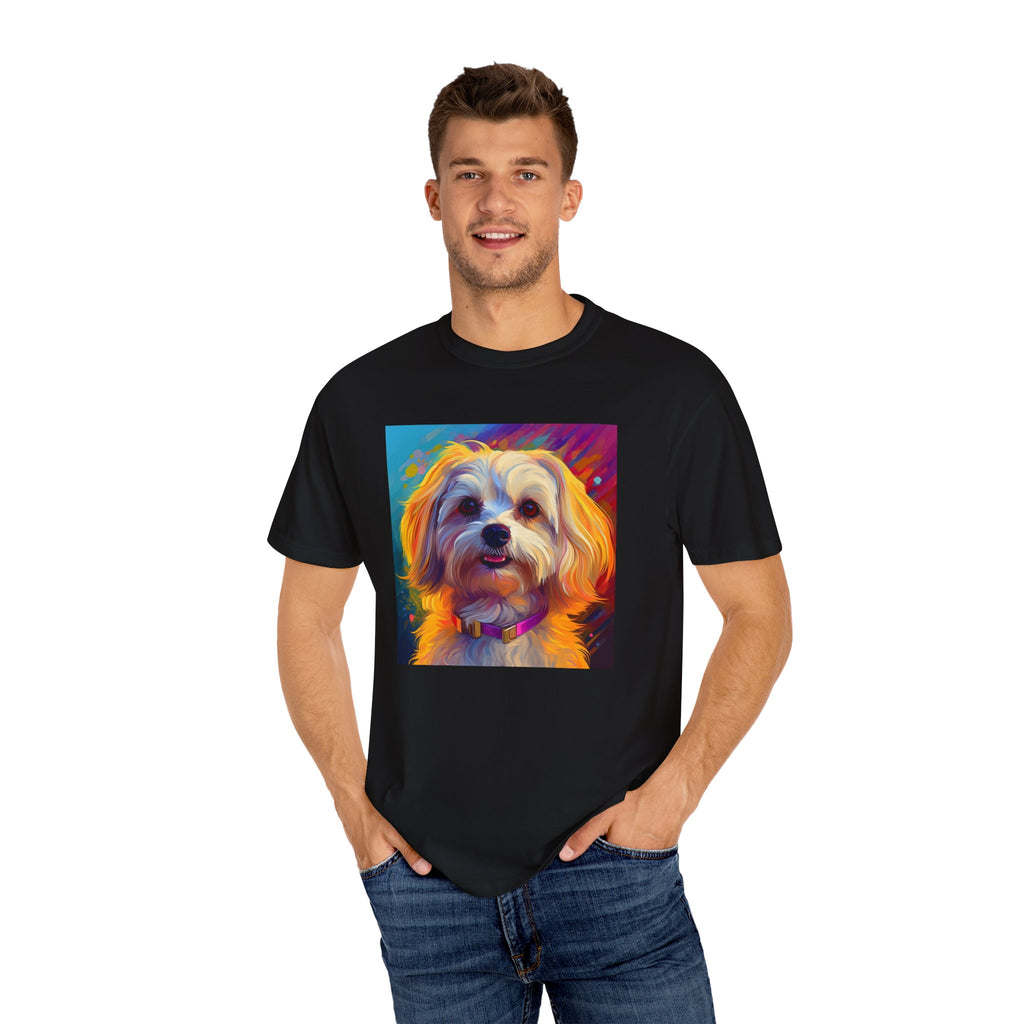 Havanese Unisex Garment-Dyed T-shirt