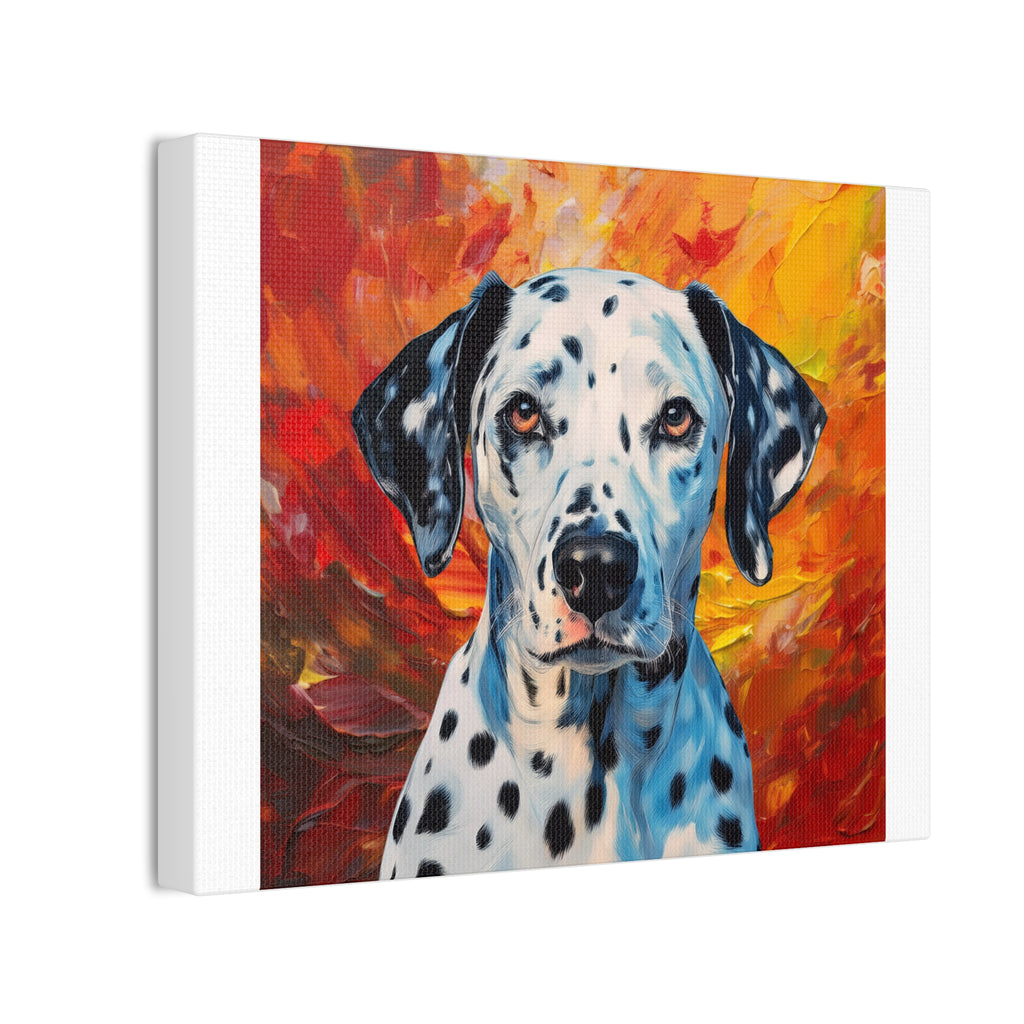 Dalmation Canvas Stretched, 0.75"