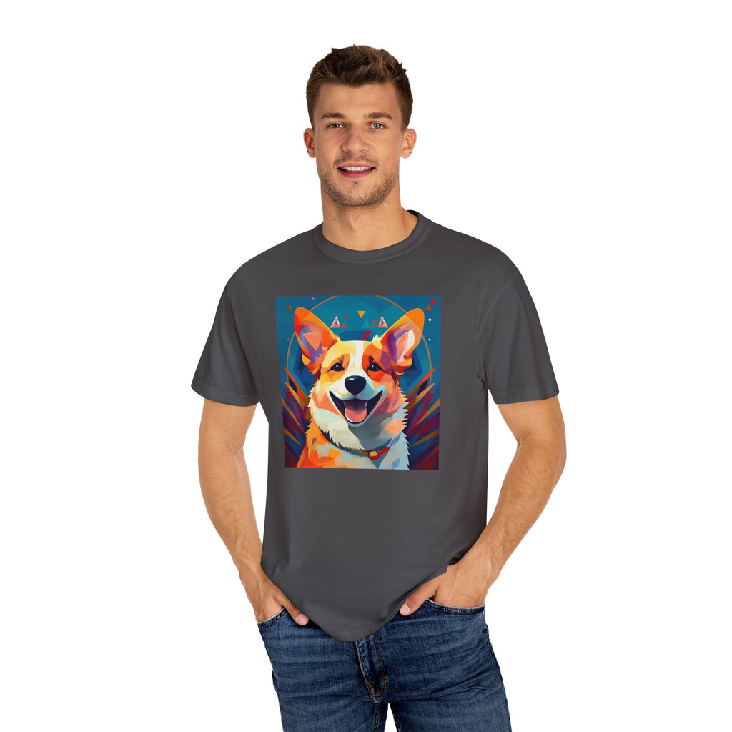 Corgi Unisex Garment-Dyed T-shirt