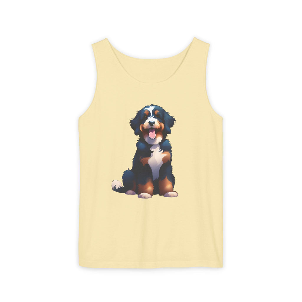 Bernedoodle Unisex Tank Top