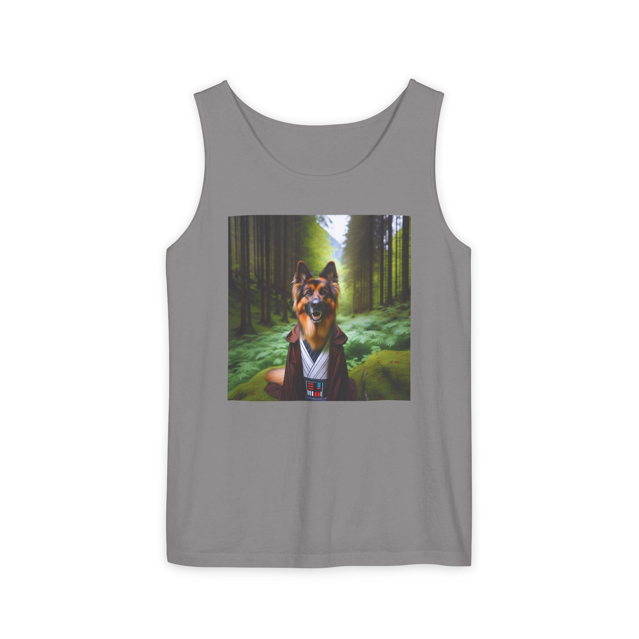 German Shepherd Forest Knight Unisex Tank Top