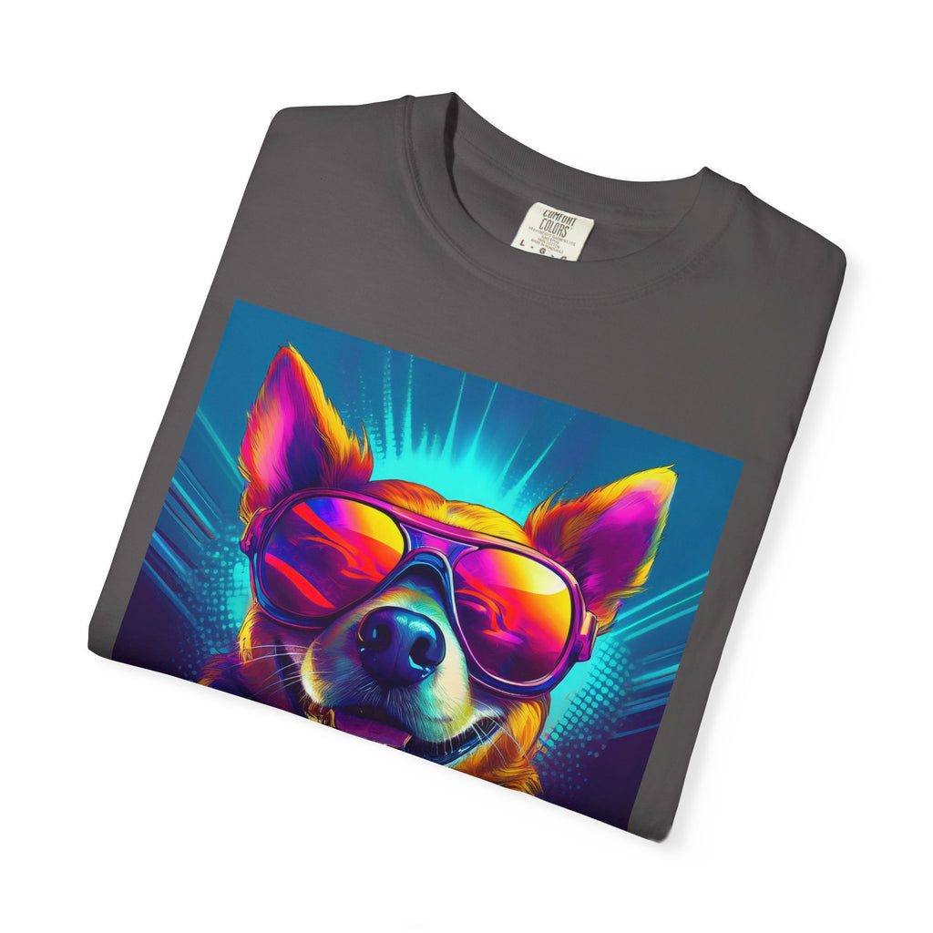 Chihuahua Cool Sunglasses Unisex Garment-Dyed T-shirt