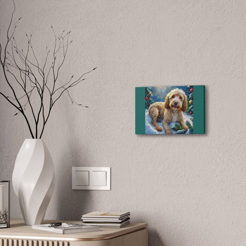 Doodle Holiday Canvas Painting