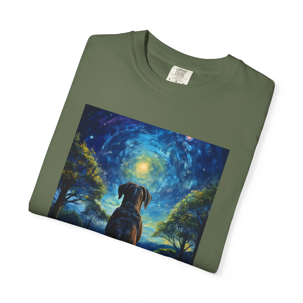 Moonlit Thoughts Unisex Garment-Dyed T-shirt