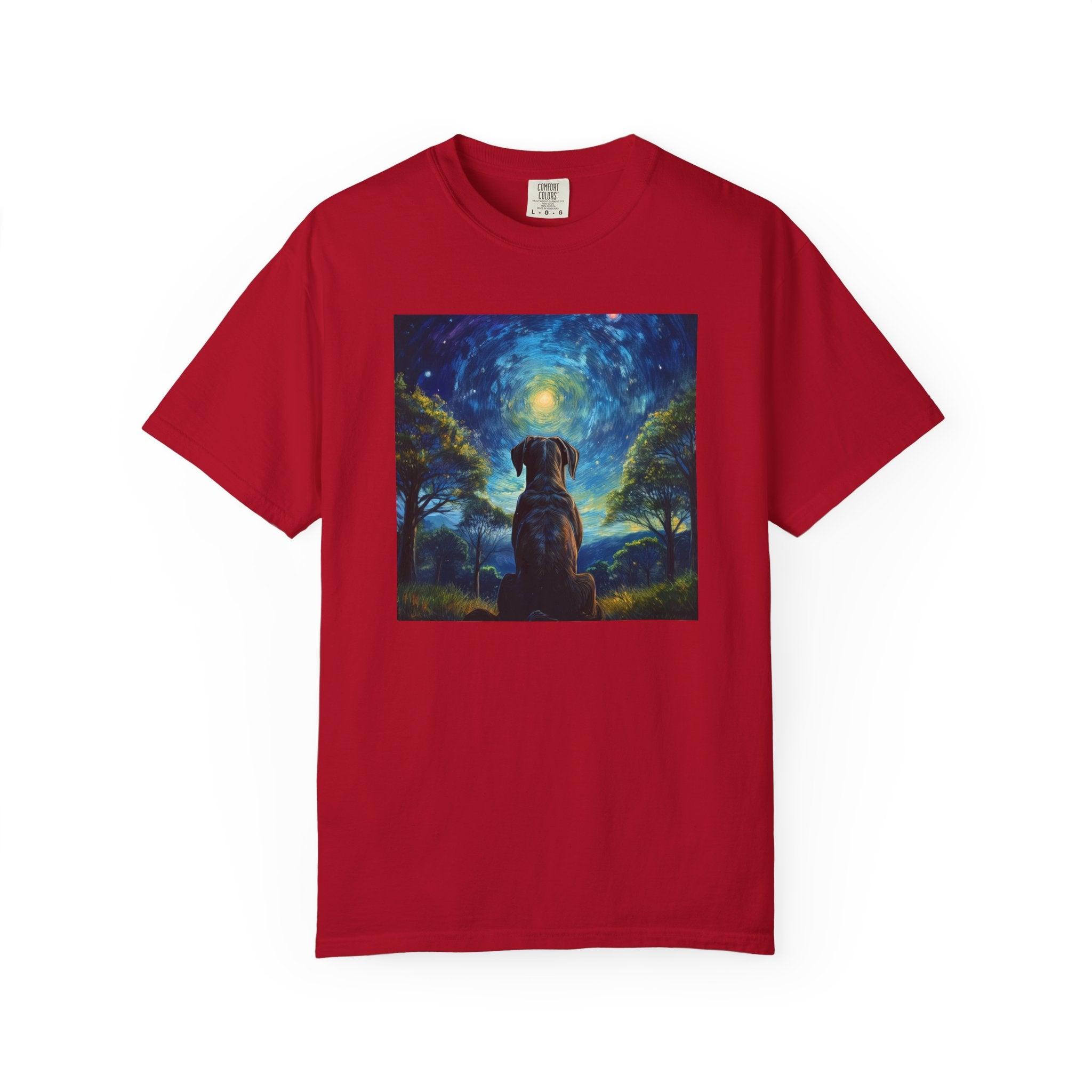 Moonlit Thoughts Unisex Garment-Dyed T-shirt