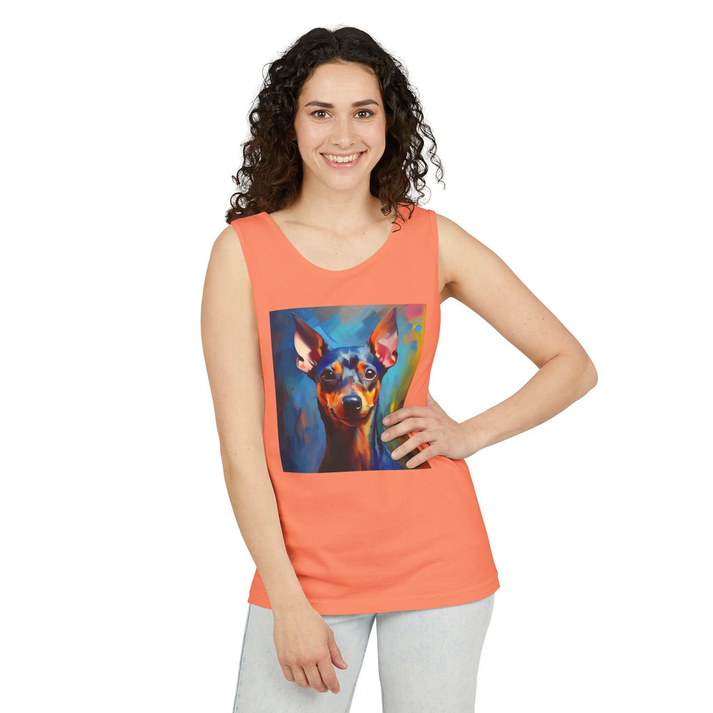 Miniature Pinscher Unisex Tank Top