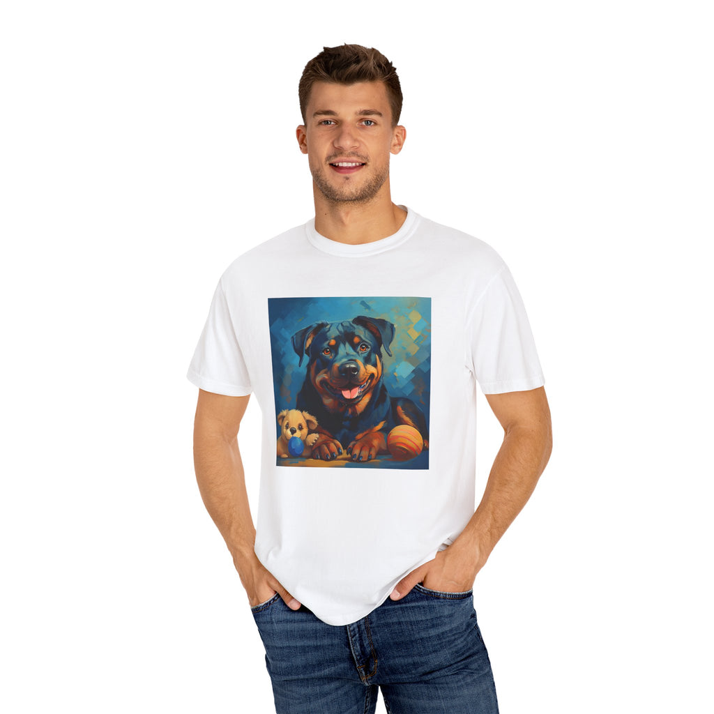 Rottweiler Unisex Garment-Dyed T-shirt
