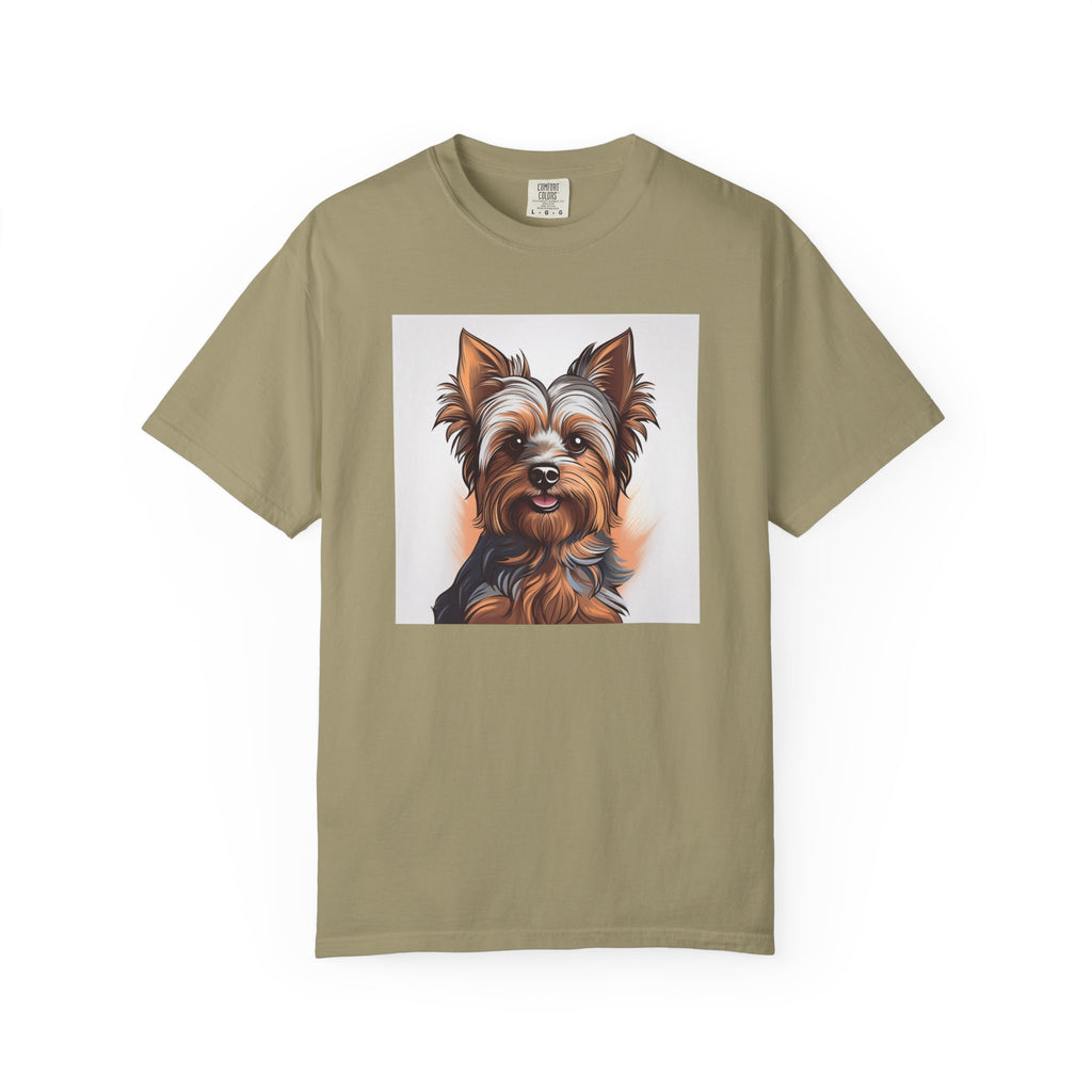 Yorkie Unisex Garment-Dyed T-shirt