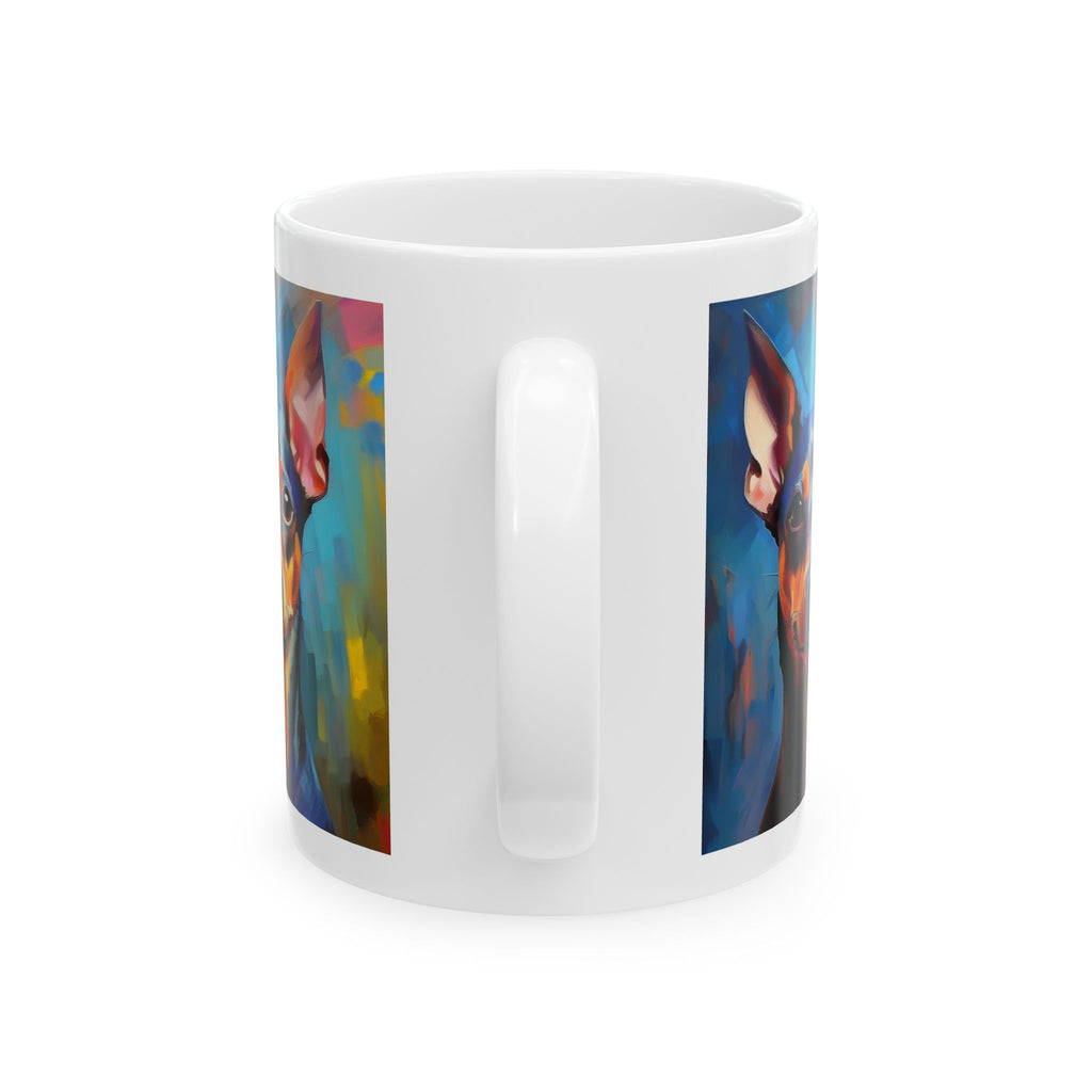 Miniature Pinscher Ceramic Mug, (11oz, 15oz)