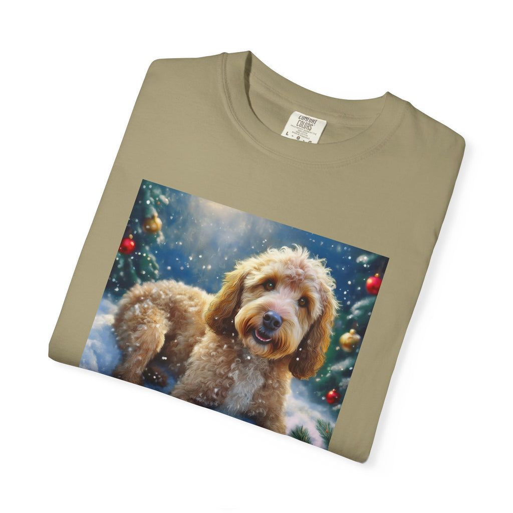 Doodle Holiday Unisex Garment-Dyed T-shirt
