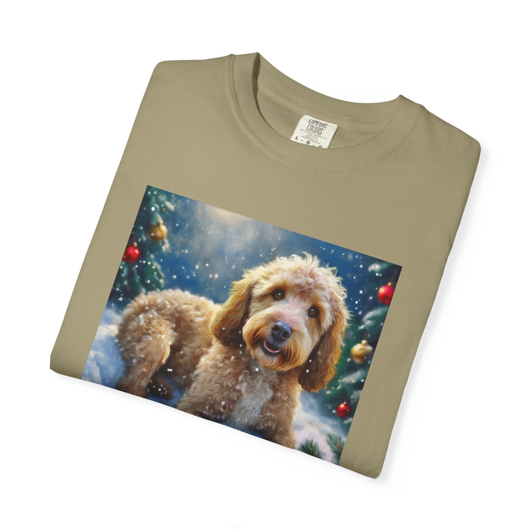 Doodle Holiday Unisex Garment-Dyed T-shirt