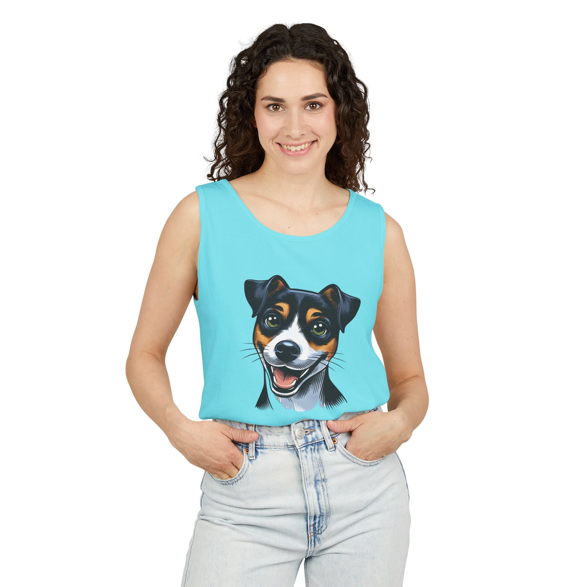 Jack Russel Unisex Tank Top