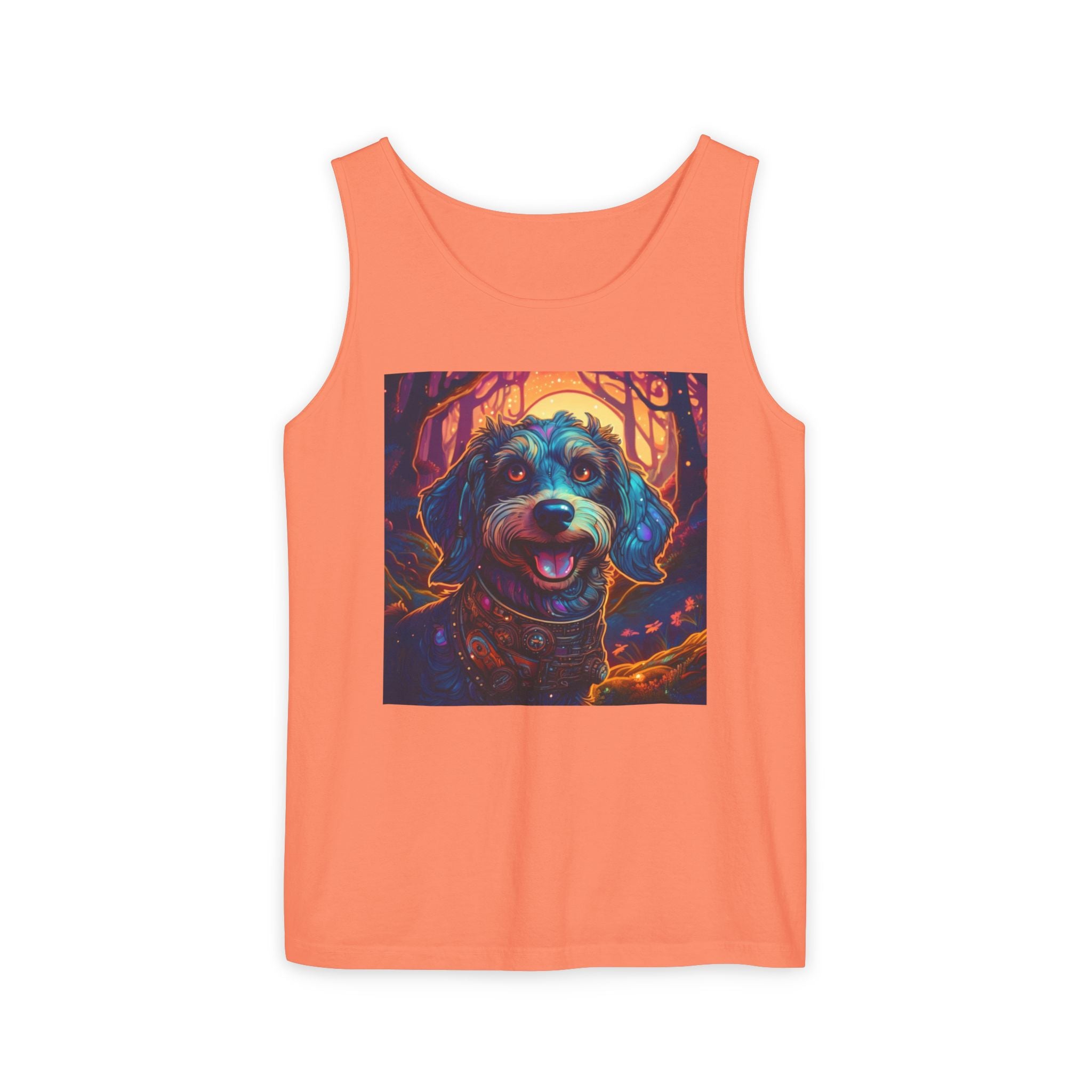 Steampunk Dachshund Unisex Tank Top
