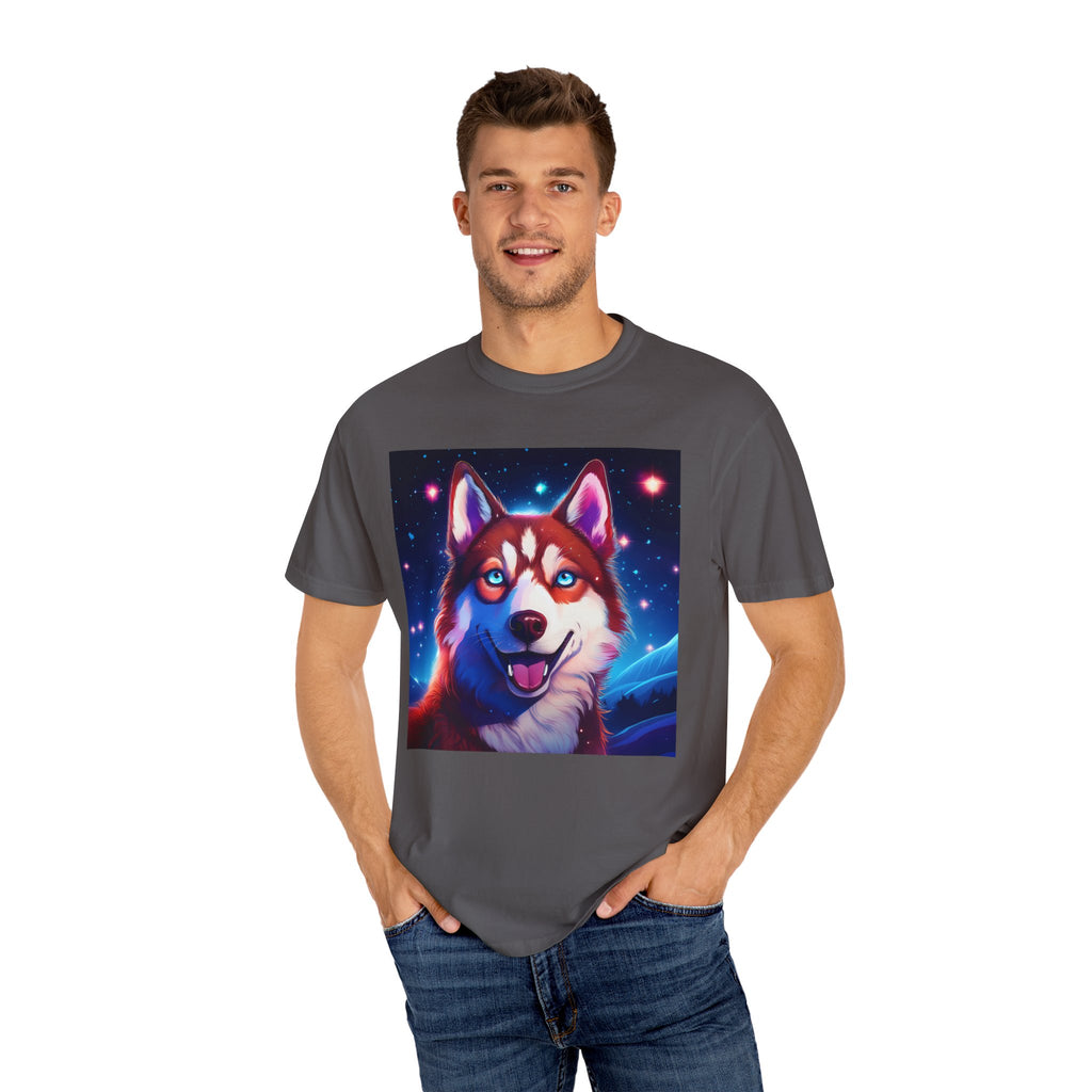 Eskimo Husky Unisex Garment-Dyed T-shirt