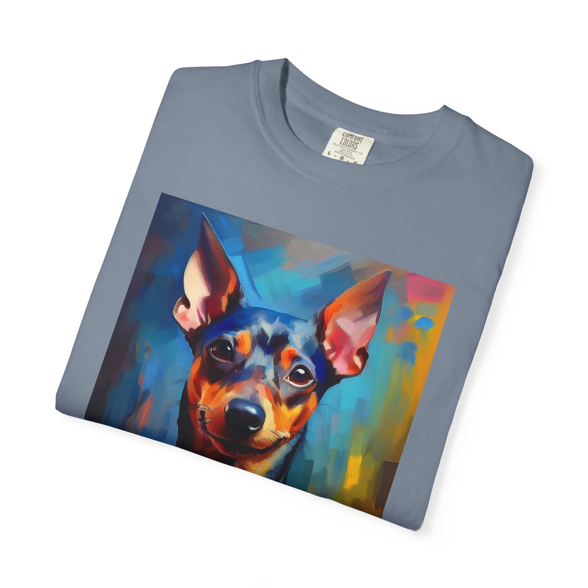 Miniature Pinscher Unisex Garment-Dyed T-shirt