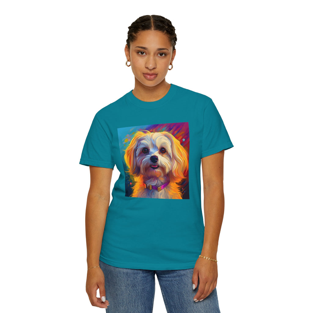 Havanese Unisex Garment-Dyed T-shirt
