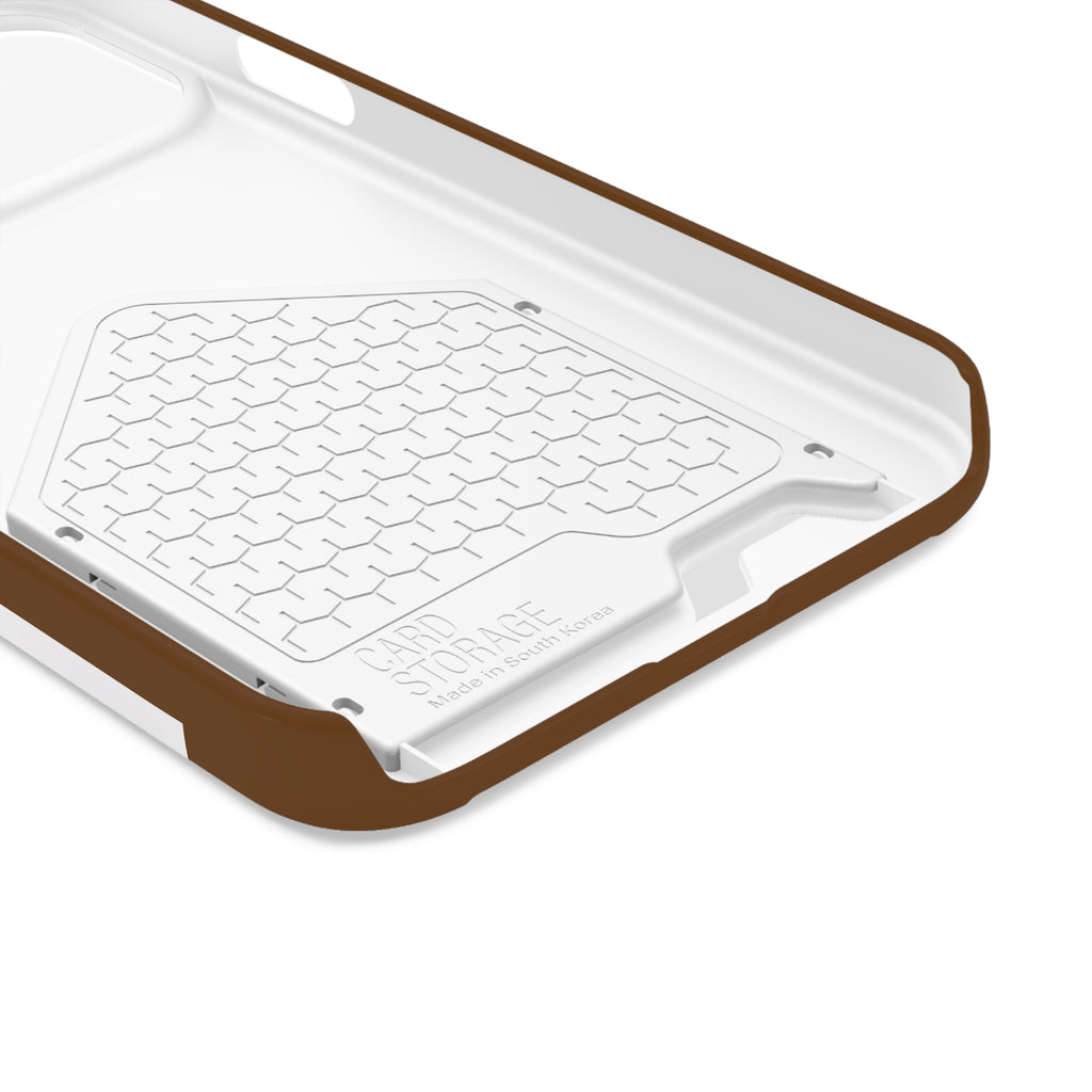 Yorkie Phone Case with Card Holder