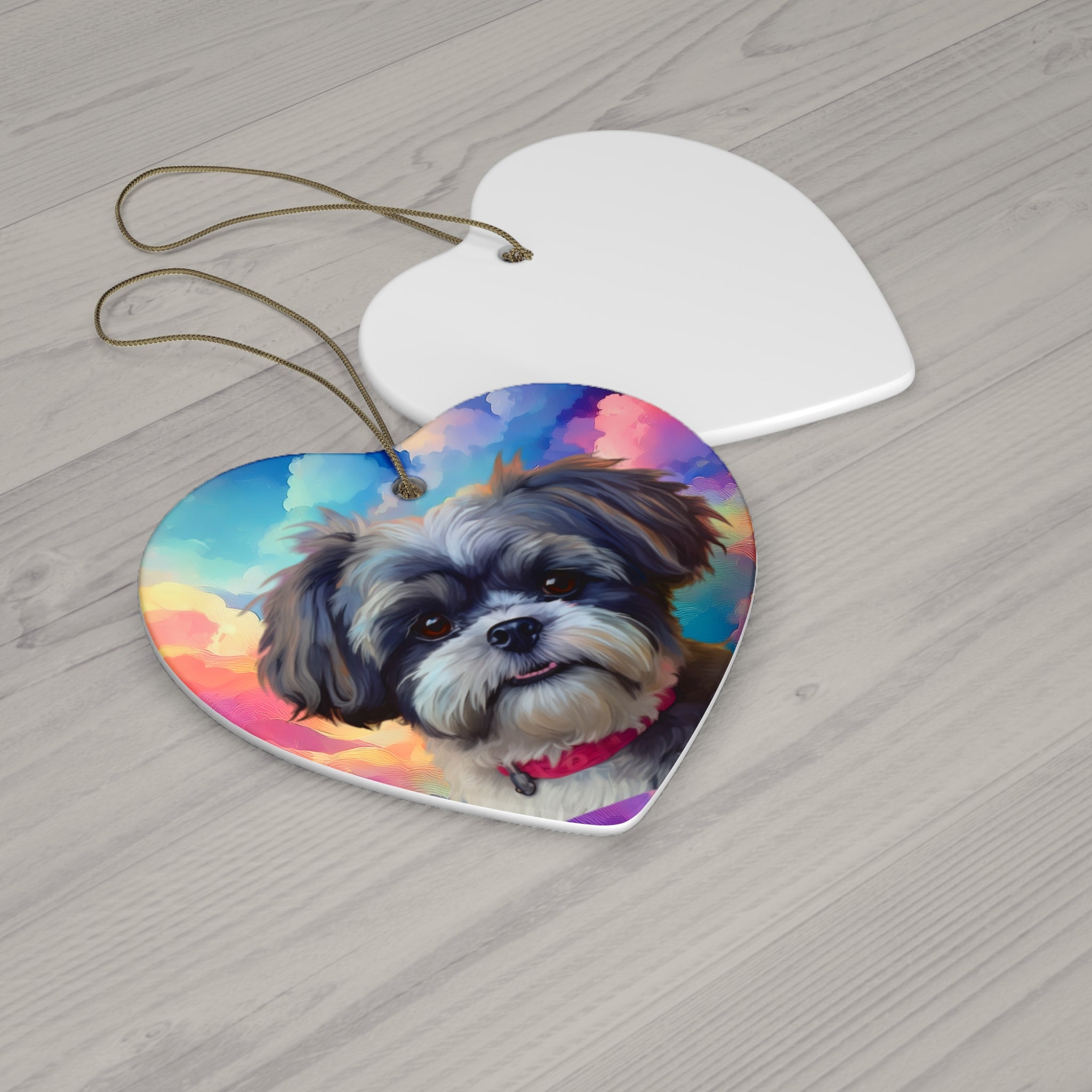 Shih Tzu Ceramic Ornament