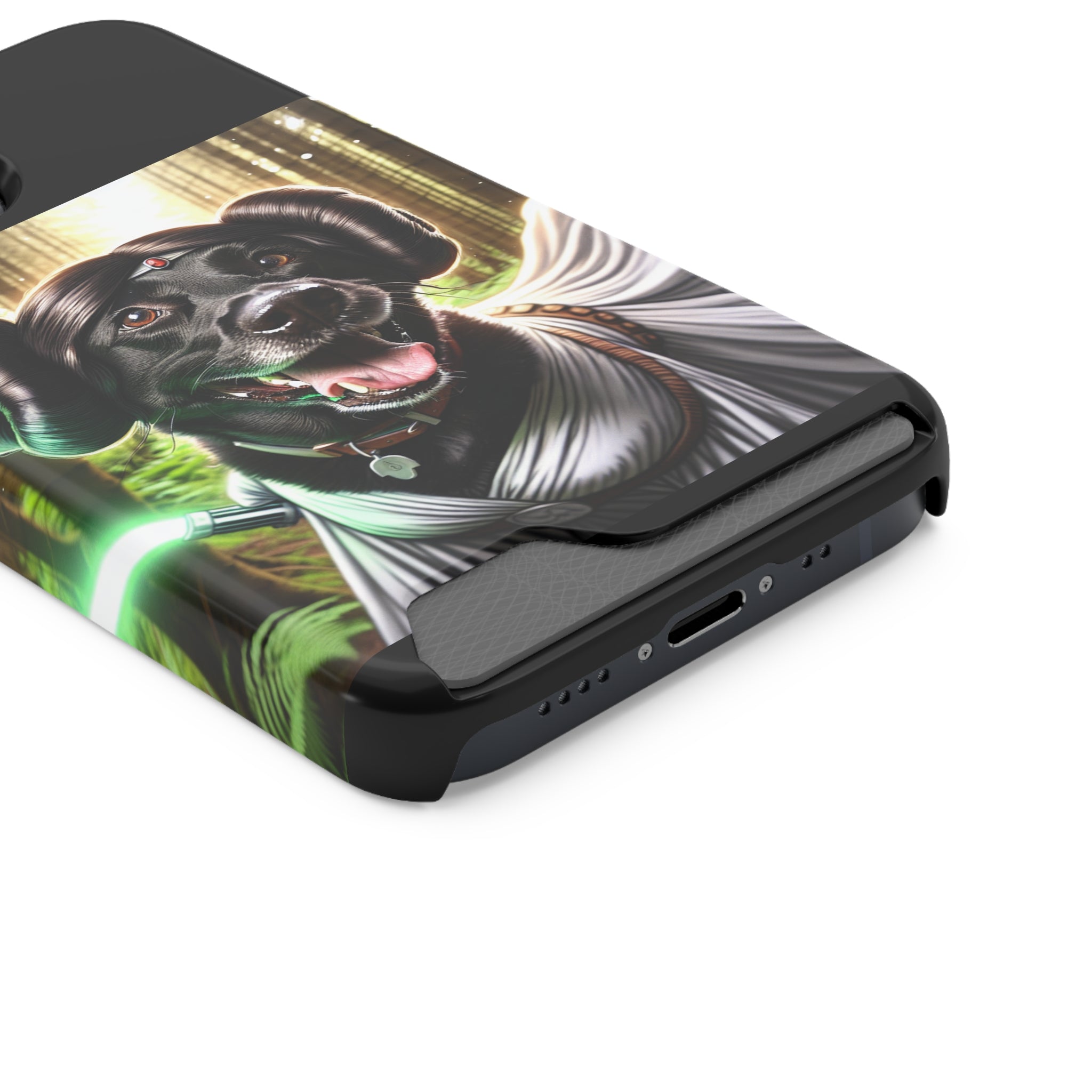 Galaxy Princess Phone Case with Card Holder