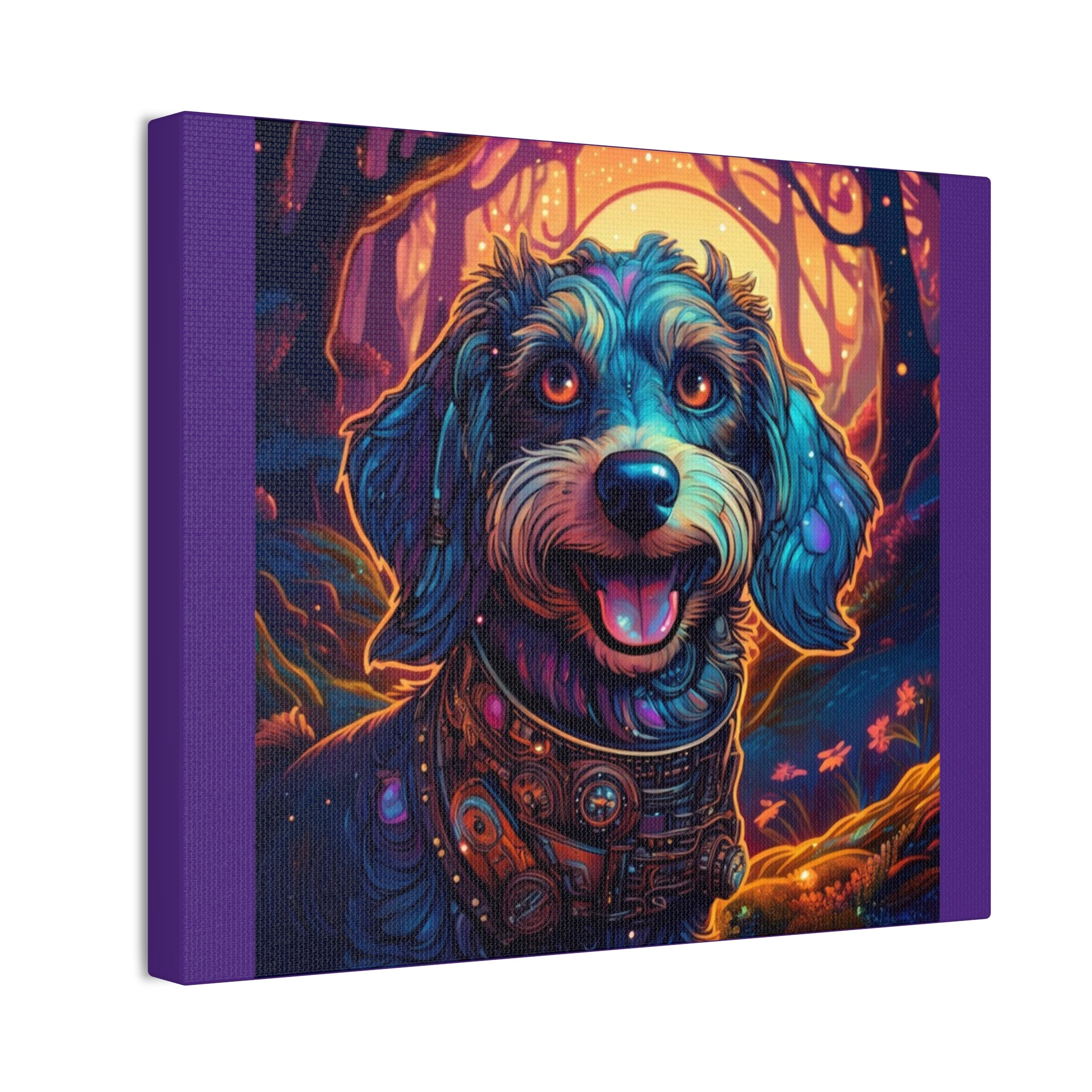 Steampunk Dachshund Stretched, 0.75"