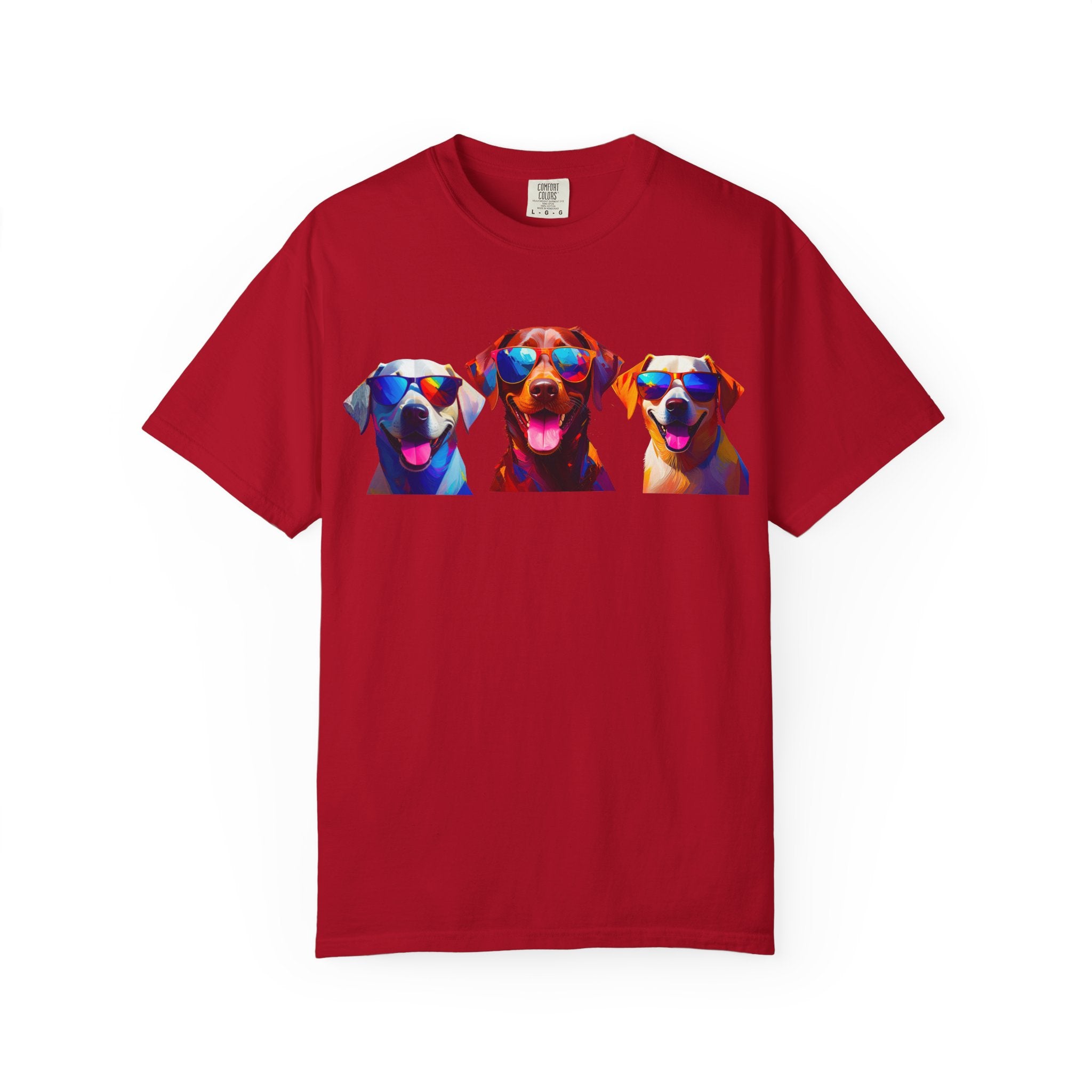 3 Labs Sunglasses Unisex Garment-Dyed T-shirt
