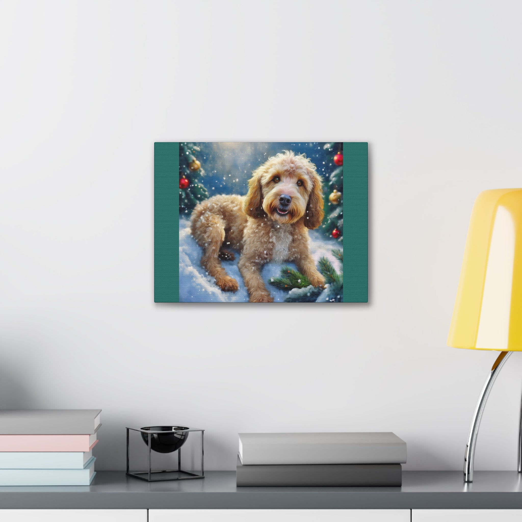 Doodle Holiday Canvas Painting