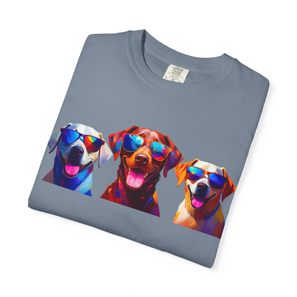 3 Labs Sunglasses Unisex Garment-Dyed T-shirt